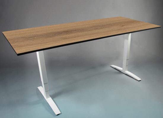 OMT frame met tafelblad - zit sta bureau - thuiswerktafel